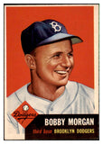 1953 Topps Baseball #085 Bobby Morgan Dodgers EX 498513