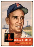 1953 Topps Baseball #094 Bill Kennedy Red Sox VG-EX 498539