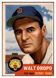 1953 Topps Baseball #121 Walt Dropo Tigers VG-EX 498619