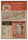 1953 Topps Baseball #126 Bill Connelly Giants EX 498632