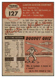 1953 Topps Baseball #127 Clint Courtney Browns EX 498635