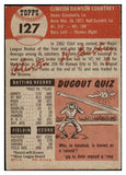 1953 Topps Baseball #127 Clint Courtney Browns VG-EX 498637