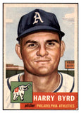 1953 Topps Baseball #131 Harry Byrd A's EX-MT 498646