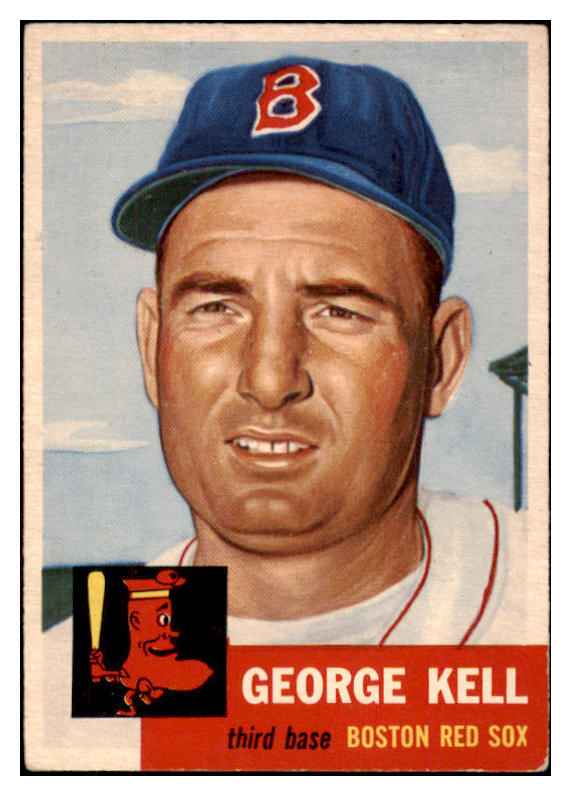 1953 Topps Baseball #138 George Kell Red Sox EX-MT 498670