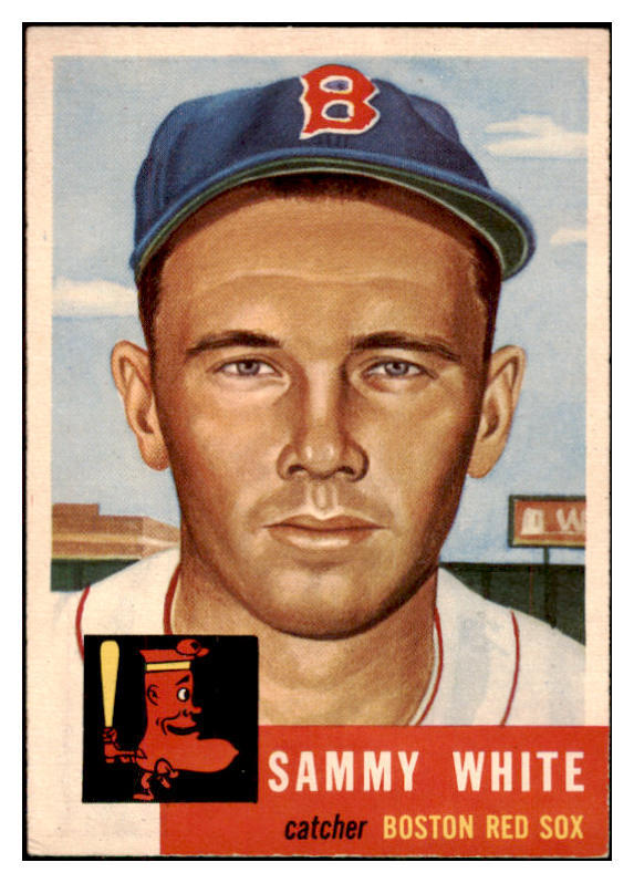 1953 Topps Baseball #139 Sammy White Red Sox EX-MT 498671