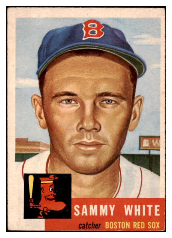 1953 Topps Baseball #139 Sammy White Red Sox VG-EX 498673