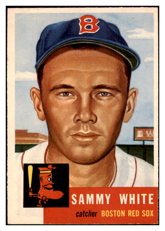 1953 Topps Baseball #139 Sammy White Red Sox VG-EX 498674