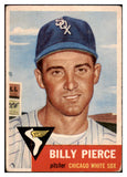 1953 Topps Baseball #143 Billy Pierce White Sox VG-EX 498683