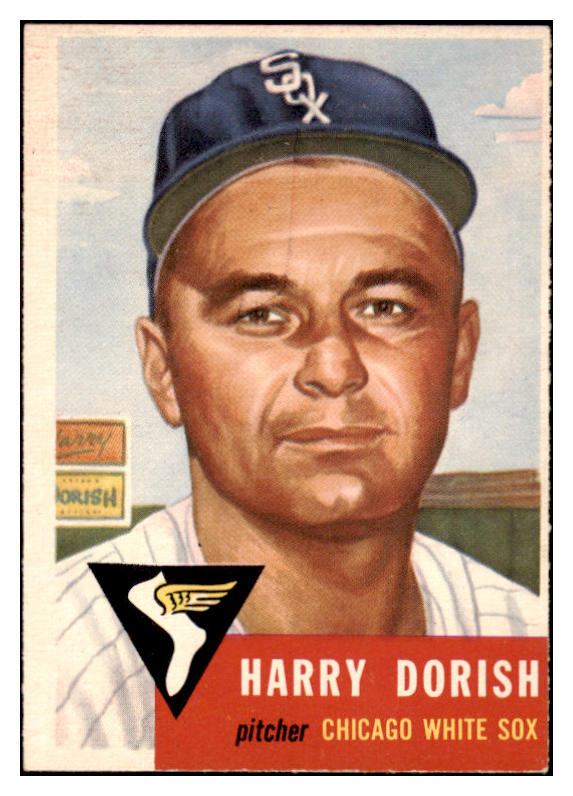 1953 Topps Baseball #145 Harry Dorish White Sox EX-MT 498687