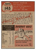 1953 Topps Baseball #145 Harry Dorish White Sox EX-MT 498687