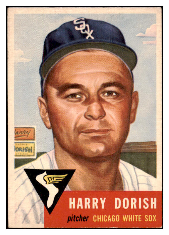 1953 Topps Baseball #145 Harry Dorish White Sox EX-MT 498688