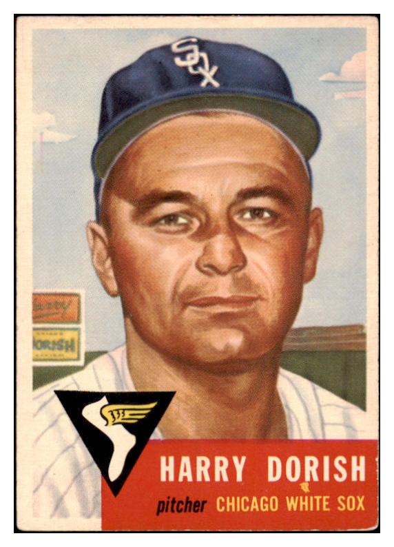 1953 Topps Baseball #145 Harry Dorish White Sox VG-EX 498690