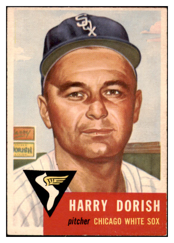 1953 Topps Baseball #145 Harry Dorish White Sox VG-EX 498691