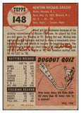 1953 Topps Baseball #148 Mickey Grasso Senators VG-EX 498695