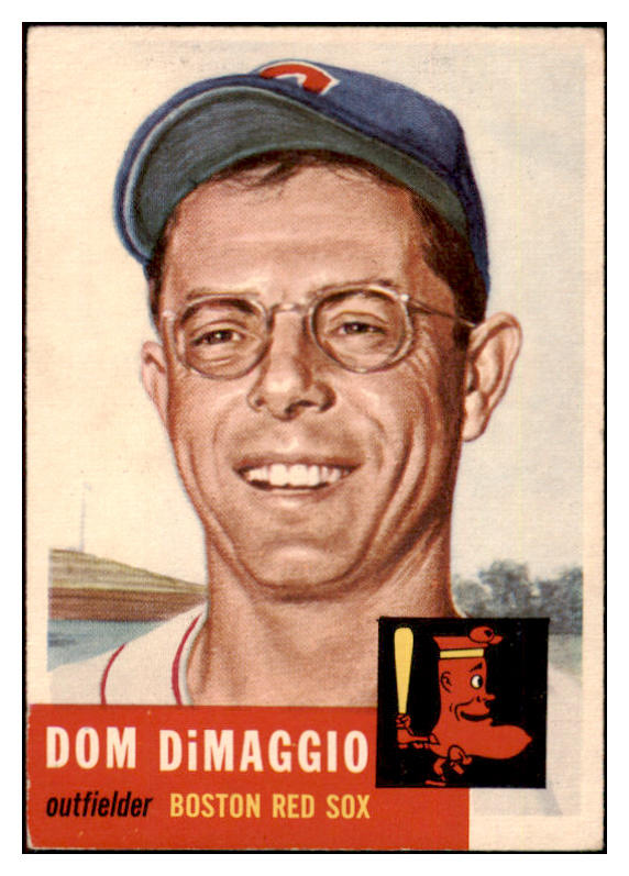 1953 Topps Baseball #149 Dom DiMaggio Red Sox VG-EX 498697