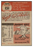1953 Topps Baseball #151 Hoyt Wilhelm Giants EX 498702