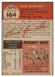 1953 Topps Baseball #164 Frank Shea Senators VG-EX 498747