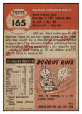 1953 Topps Baseball #165 Billy Hoeft Tigers EX 498750
