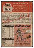 1953 Topps Baseball #167 Art Schult Yankees VG-EX 498761