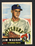 1953 Topps Baseball #178 Jim Waugh Pirates VG-EX 498801