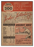 1953 Topps Baseball #200 Gordon Goldsberry Browns EX 498868