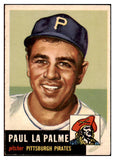 1953 Topps Baseball #201 Paul Lapalme Pirates EX 498872