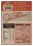 1953 Topps Baseball #208 Jim Wilson Braves EX-MT 498894