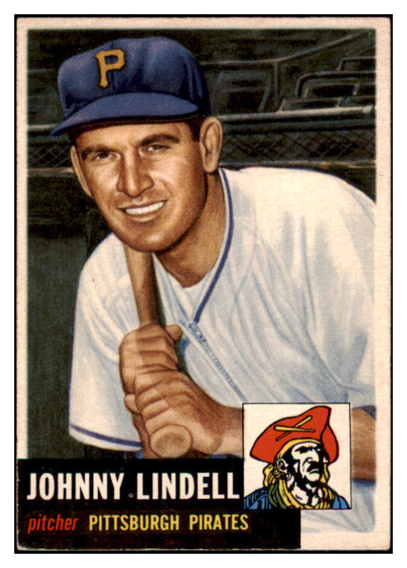 1953 Topps Baseball #230 Johnny Lindell Pirates EX-MT 498935