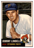 1953 Topps Baseball #230 Johnny Lindell Pirates EX-MT 498935