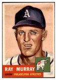 1953 Topps Baseball #234 Ray Murray A's VG-EX 498939