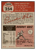 1953 Topps Baseball #254 Preacher Roe Dodgers EX 498950