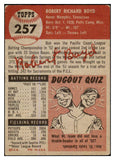 1953 Topps Baseball #257 Bob Boyd White Sox VG-EX 498952