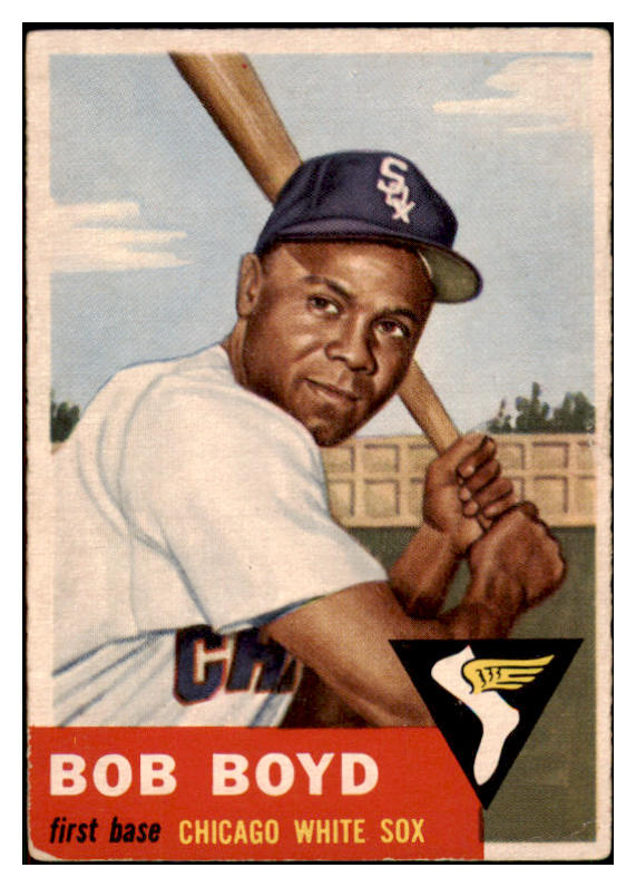 1953 Topps Baseball #257 Bob Boyd White Sox VG ink 498953