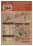 1953 Topps Baseball #264 Gene Woodling Yankees EX 498957