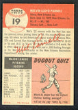 1953 Topps Baseball #019 Mel Parnell Red Sox NR-MT 498994