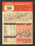 1953 Topps Baseball #029 Hal Jeffcoat Cubs NR-MT 498996