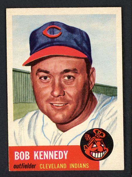 1953 Topps Baseball #033 Bob Kennedy Indians NR-MT 498997