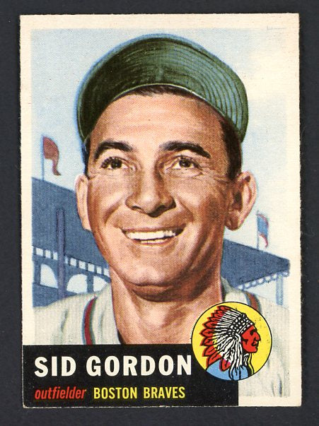 1953 Topps Baseball #117 Sid Gordon Braves NR-MT 499005