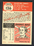 1953 Topps Baseball #126 Bill Connelly Giants NR-MT 499006
