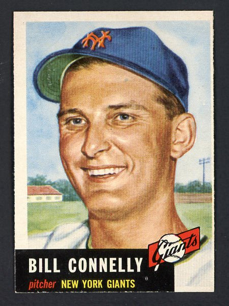1953 Topps Baseball #126 Bill Connelly Giants NR-MT 499007