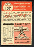 1953 Topps Baseball #137 John Rutherford Dodgers NR-MT 499009