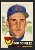 1953 Topps Baseball #144 Bob Schultz Cubs NR-MT 499011