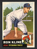 1953 Topps Baseball #175 Ron Kline Pirates NR-MT 499016