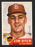 1953 Topps Baseball #177 Jim Dyck Browns NR-MT 499017