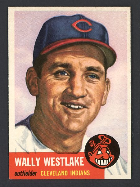 1953 Topps Baseball #192 Wally Westlake Indians NR-MT 499021