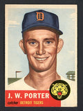 1953 Topps Baseball #211 J.W. Porter Tigers NR-MT 499023