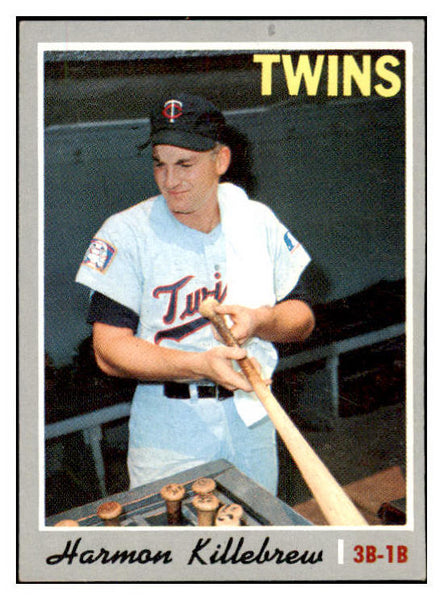 1970 Topps Baseball #150 Harmon Killebrew Twins NR-MT 499028 | Kit ...