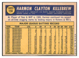 1970 Topps Baseball #150 Harmon Killebrew Twins NR-MT 499028