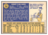 1970 Topps Baseball #290 Rod Carew Twins NR-MT 499044