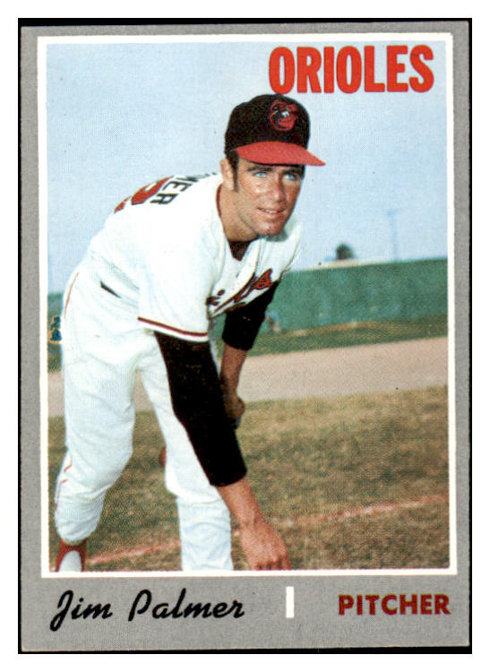 1970 Topps Baseball #449 Jim Palmer Orioles NR-MT 499048